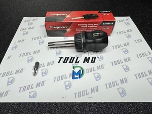 Herramientas Snap-on EE. UU. NUEVO NEGRO Destornillador de trinquete mango duro rechoncho SSDMR1A - Imagen 1 de 13