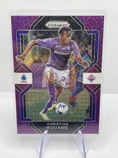 Christian Kouamé 2022-23 Panini Prizm Purple Mojo Prizm Serie A 208 Chronicles 