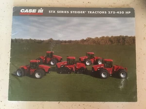 CASE IH STX SERIES STEIGER TRACTORS 275-450 HP 36 PAGES 2002 Sales Brochure - Picture 1 of 12