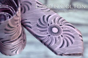 Lord R Colton Masterworks Limited Tie - Abaco Shell Pink Necktie - New - Picture 1 of 7
