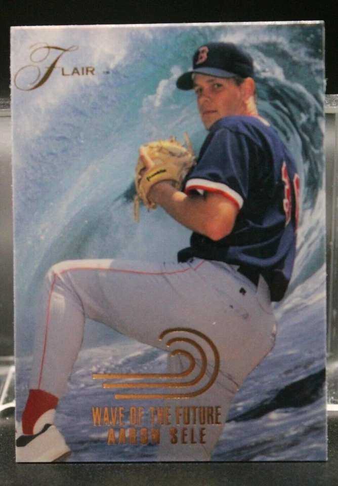 Aaron Sele (Red Sox) - 1993 Fleer Flair Wave of the Future Insert #16 - Image 1 of 1
