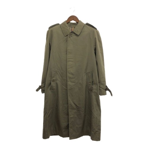 Trench coat con cintura BURBERRY PRORSUM taglia 46 colore beige uomo moda esterno anni 80