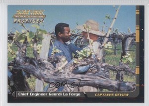 2000 Skybox Star Trek: The Next Generation Profiles Geordi LaForge #78 0b5