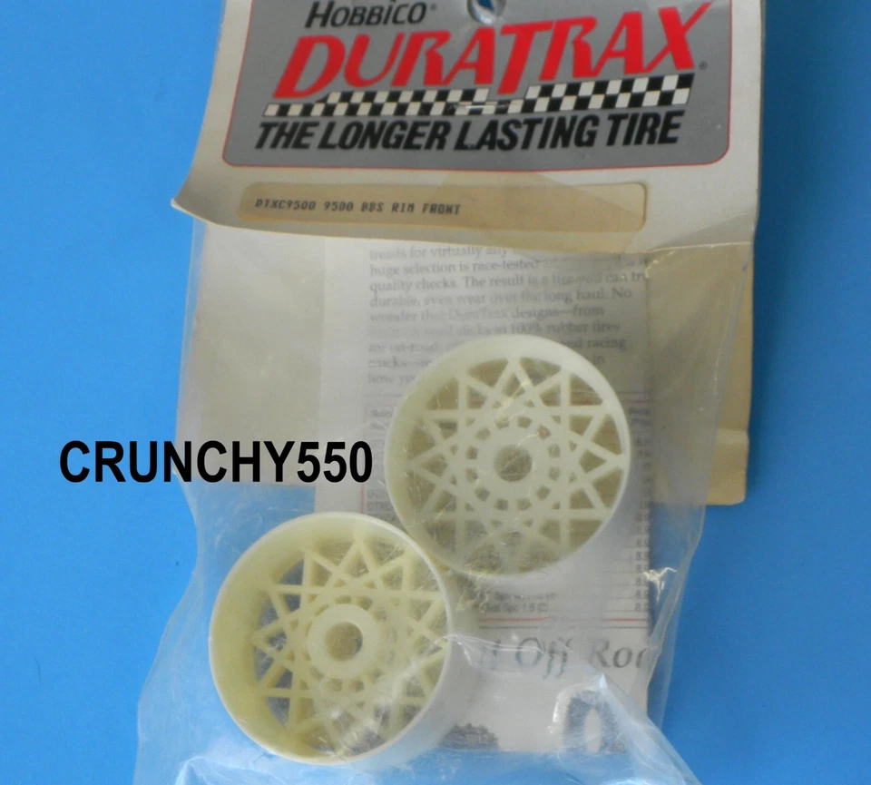 Duratrax Front BBS Wheel Rim DTXC9500 1/10 Associated 10L Vintage RC - Image 1 of 3