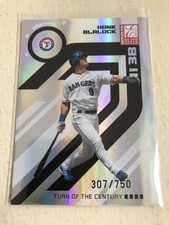 2005 (RANGERS) Donruss Elite Turn of the Century #141 Hank Blalock 307/750