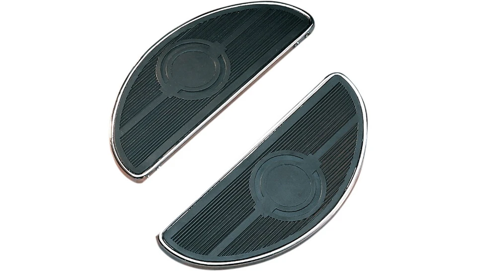 Tableros de piso Drag Specialties Half-Moon Harley-Davidson Hydra Glide EL 1949-1957 Foto 1 de 1