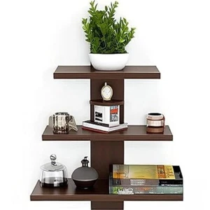 Wooden Wall Shelf for Living Room/Wall Mounted Shelf/for Home décor Items - Picture 1 of 8
