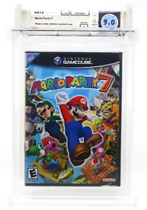 Mario Party 7 WATA NEW Factory Sealed Nintendo Gamecube Like VGA CGC - Picture 1 of 3