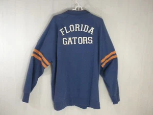 Sudadera Florida Gators Para Hombres 3XL Azul Universitario Apliques con Cremallera Diseño Retro - Imagen 1 de 15
