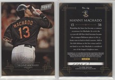 2016 Panini Black Friday Panini Collection Thick Stock /50 Manny Machado #24