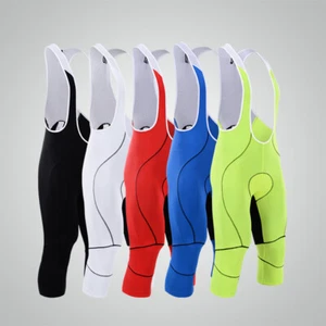 mens Cycling 3/4 Length Pants Cycling shorts Cycling Tights cycling BIB pants - Picture 1 of 15