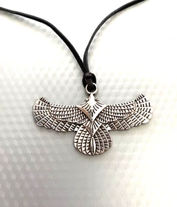 CELTIC, SCANDI, NORSE, PAGAN * WILD EAGLE or AMERICAN CONDOR * PENDANT + CORD - Picture 1 of 6