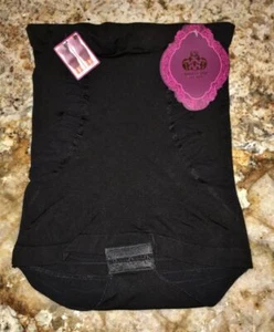 LARRY LEVINE BLACK Firm Shapewear High Waist Tunic Brief Panty Womens S M L XL - Picture 1 of 5