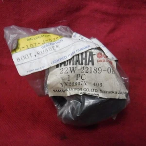 22W-22189-00-00 New Genuine Yamaha YZ80 Lower Rubber Shock Boot Cover - Picture 1 of 4