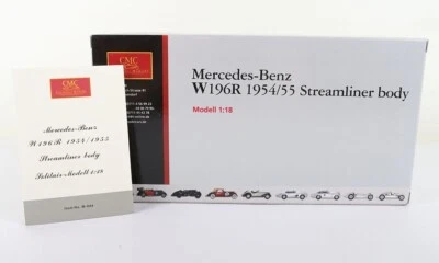 CMC M-044 Mercedes Benz W196R 1954/55 Streamliner Body 1/18 Scale - Image 1 of 4