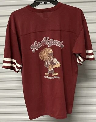 Camiseta de béisbol de colección de los 90 Soffe Shirts Hooligans Burlington, IA EE. UU. L Foto 1 de 4