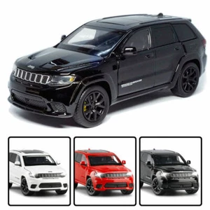 1:32 Jeep Grand Cherokee Trackhawk Model Car Diecast Toy Vehicle Collection Gift - Picture 1 of 13