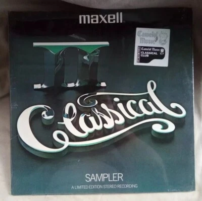 SEALED COPY; Maxell II Classical Sampler. Mint Condition - Limited Edition Vinyl - Image 1 of 4