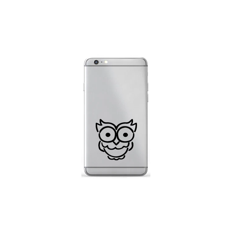 Cute Owl Vinyl Decal for Mobile Cell Phone Tablet Party Car Suv Stickers Decor - Image 1 of 2