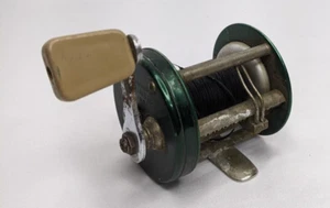 Shakespeare Intrinsic No. 1903 Model FE Vintage Casting Reel, Green, U.S.A. Made - Picture 1 of 4