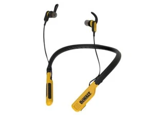 DEWALT Telecoms Jobsite Pro Wireless Bluetooth 5 Neckband Earphones DWT1902091 - Picture 1 of 1