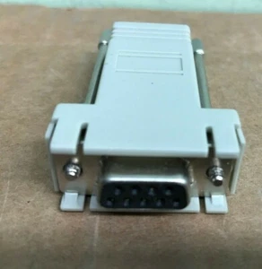 DB9 female  to RJ45 Crossover Serial Adapter - Picture 1 of 3