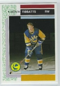 Derek Tibbatts 1992-93 Saskatoon Blades (WHL)