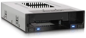 Tray-Less 2.5" and 3.5" SATA SSD/HDD Docking Enclosure for External 5.25" Drive - Picture 1 of 12