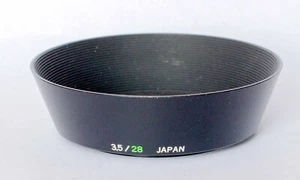Olympus metal lens hood for 28mm f3.5 manual focus lens. - Picture 1 of 3