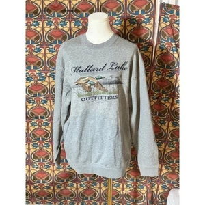 Croft & Barrow Mallard Lake Outfitters Graphic Crewneck Sweatshirt - Picture 1 of 3