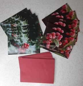 Christmas Cards 2 Styles Box Of 16 - Picture 1 of 1