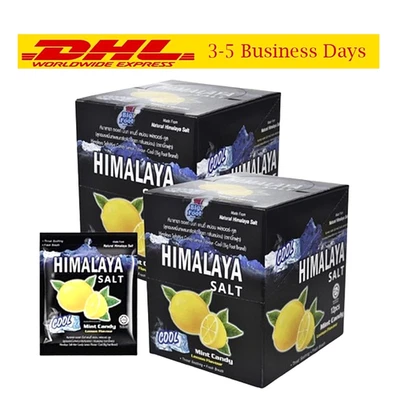 Big Foot Himalaya Salt Mint Candy Lemon Flavour Lemonhead Cool Sports 24x15g - Image 1 of 4