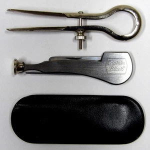 STRUMENTI PER TUBI ~ CAPTAIN BLACK TAMPER ~ ALESATORE DA CUOCO ~ vintage anni '60 ~ nuovissimo - Foto 1 di 8