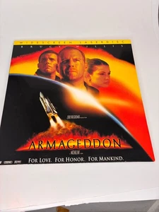 Armageddon LaserDisc 1998 Action Sci-Fi Collector's Edition Touchstone - Foto 1 di 3