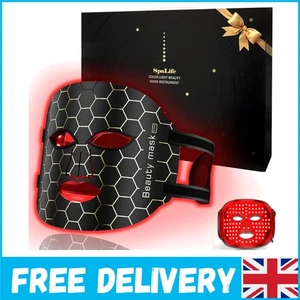 LED Light Therapy Facial Mask Beauty Device Reusable Masks, Anti-Aging & Hydr... - Picture 1 of 8