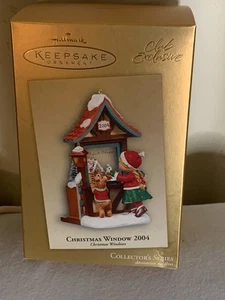 Hallmark 2004 Christmas Windows Collectors Series Ornament New Open Box - Picture 1 of 4