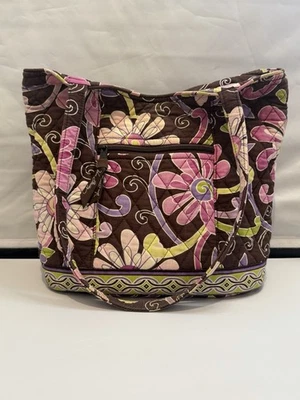 Vera Bradley Purple Punch Hipster Medium Purse Crossbody Bag Retired Pattern - Image 1 of 4