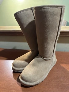 Women’s Bearpaw High Boots Size 6 WORN ONCE - Picture 1 of 10