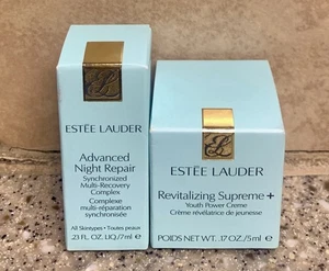 Estee Lauder, Feuchtigkeitscreme Revitalisierende Supreme + Creme 0,17oz & Nacht Reparatur Creme - Bild 1 von 1