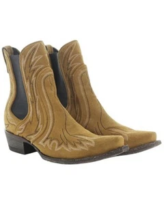 Yippee Ki Yay By Old Gringo Women's Batavia Roughout Western Booties Snip Toe - - Picture 1 of 6
