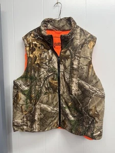 Realtree Midway USA reversible camo orange vest xl - Picture 1 of 4