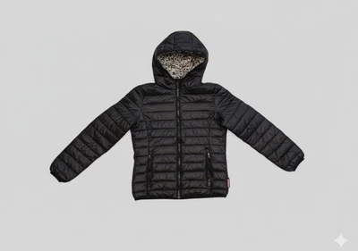 Giubbino Bimba 7/10 Anni Nero Nuovo - Immagine 1 di 4