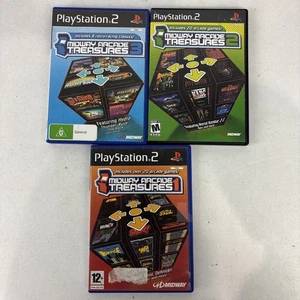 Midway Arcade Treasures 1 2 3 Sony PlayStation 2 PS2 Game PAL - Picture 1 of 14