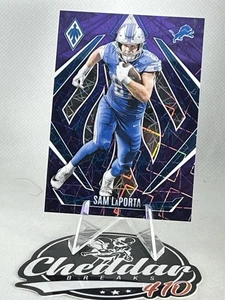 2024 Panini Phoenix - Sam LaPorta #127 Purple Fade Laser - Bild 1 von 2