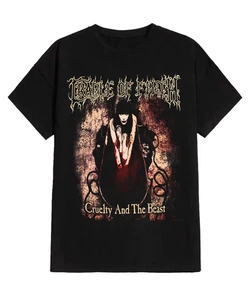 Vintage Cradle Of Filth Band Tour Heavy Cotton schwarz alle Größen Unisex Shirt CS692 - Bild 1 von 4