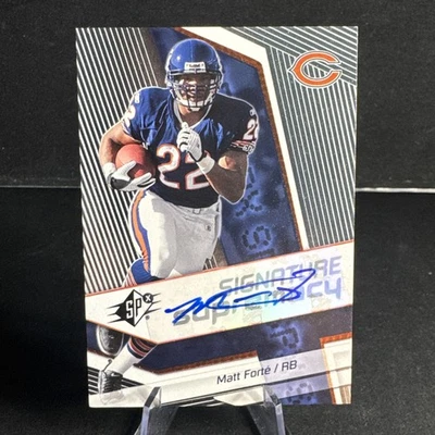 2008 Upper Deck SPx MATT FORTE Rookie AUTO Signature Supremacy RC #SS-FO - Image 1 of 4