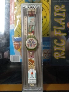 SWATCH - SCG 107 -RUSSIAN TREASURY - Czars on Face/Icons Band - New/No Defects - Picture 1 of 5