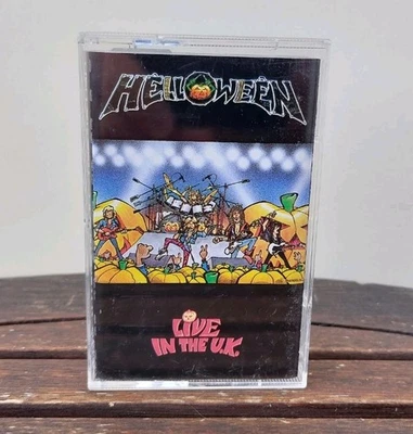 Helloween Live In The UK Kassette Tape MC GETESTET Heavy Metal 1989 - Bild 1 von 2
