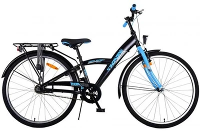 Volare Thombike Kinderfahrrad - Jungen - 26 Zoll - Schwarz Blau - 3 Gänge - Bild 1 von 4