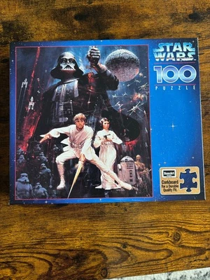 Rompecabezas 100 piezas Star Wars - Roseart 1996 NUEVO PRECINTADO Foto 1 de 2